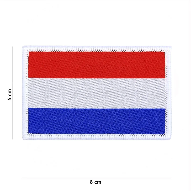 PATCH TISSU VELCRO 101 INC DRAPEAU PAYS-BAS