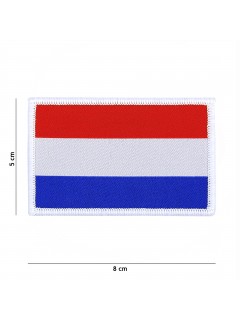 PATCH TISSU VELCRO 101 INC DRAPEAU PAYS-BAS