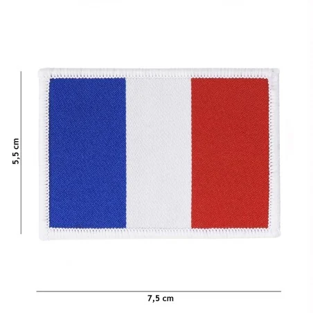 PATCH TISSU VELCRO 101 INC DRAPEAU FRANCE