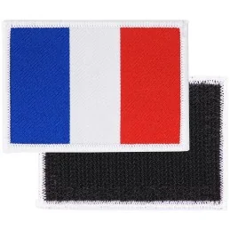 PATCH TISSU VELCRO 101 INC DRAPEAU FRANCE