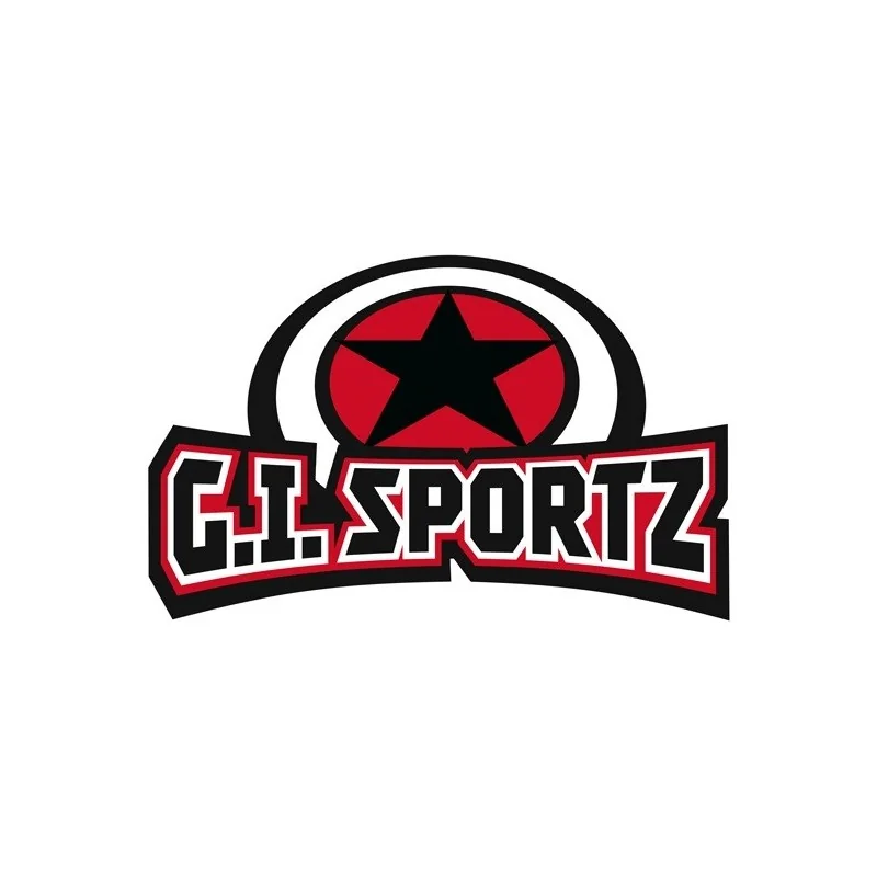 STICKER G.I. SPORTZ LOGO SHIELD STAR BLEU-BLANC-ROUGE