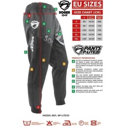 PANTALON SOGER P-LITE 23 NOIR