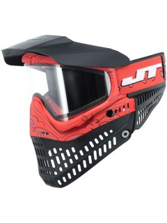 MASQUE JT SPECTRA PROFLEX THERMAL BANDANA ROUGE (avec 2 écrans)