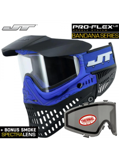 MASQUE JT SPECTRA PROFLEX THERMAL BANDANA BLEU (avec 2 écrans)