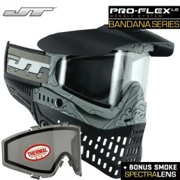 MASQUE JT SPECTRA PROFLEX THERMAL BANDANA GRIS (avec 2 écrans)