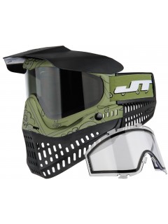 MASQUE JT SPECTRA PROFLEX THERMAL BANDANA VERT (avec 2 écrans)