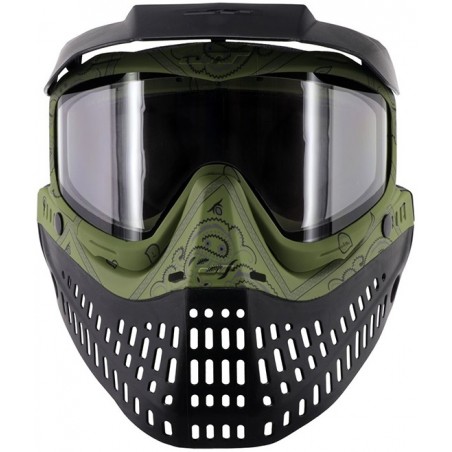 MASQUE JT SPECTRA PROFLEX THERMAL BANDANA VERT (avec 2 écrans)