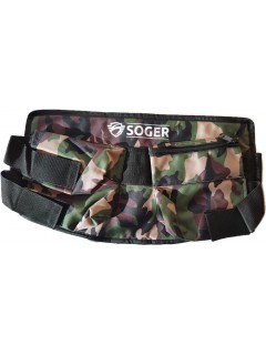 HARNAIS SOGER TACTICAL 3 POTS 100 + POCHE CAMO JUNGLE