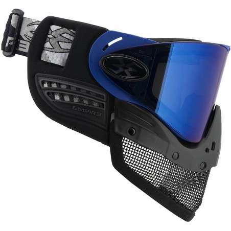 MASQUE AIRSOFT EMPIRE E-MESH THERMAL BLEU (avec écran miroir bleu)