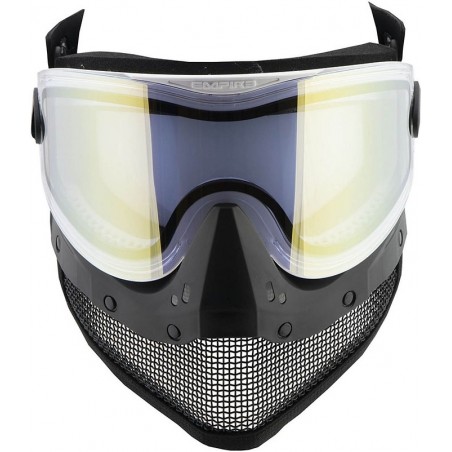 MASQUE AIRSOFT EMPIRE E-MESH THERMAL BLANC (avec écran miroir hd gold)