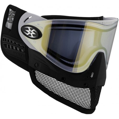 MASQUE AIRSOFT EMPIRE E-MESH THERMAL BLANC (avec écran miroir hd gold)