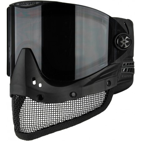 MASQUE AIRSOFT EMPIRE E-MESH THERMAL NOIR (avec écran miroir silver)