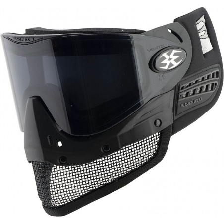 MASQUE AIRSOFT EMPIRE E-MESH THERMAL NOIR (avec écran miroir silver)