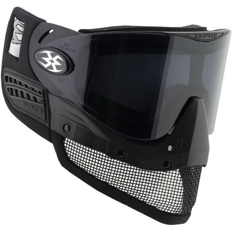 MASQUE AIRSOFT EMPIRE E-MESH THERMAL NOIR (avec écran miroir silver)