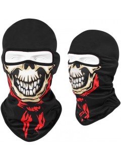 CAGOULE SUBLIMÉE 1 TROU POLYESTER EXTENSIBLE SKULL (Modèle n°11)