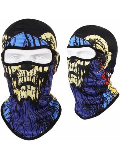 CAGOULE SUBLIMÉE 1 TROU POLYESTER EXTENSIBLE SKULL (Modèle n°13)