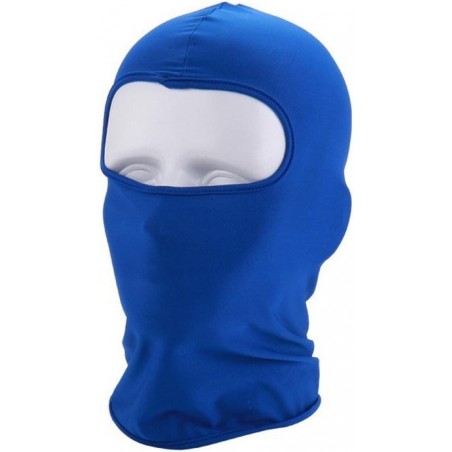 CAGOULE MULTIFONCTION LYCRA 1 TROU BLEU