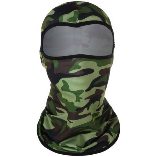 CAGOULE MULTIFONCTION POLYESTER 1 TROU CAMOUFLAGE VERT