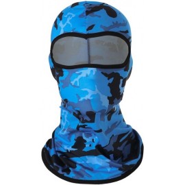 CAGOULE MULTIFONCTION POLYESTER 1 TROU CAMOUFLAGE BLEU