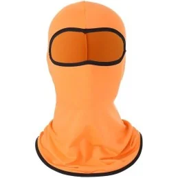 CAGOULE MULTIFONCTION POLYESTER 1 TROU ORANGE