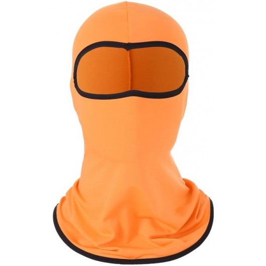 CAGOULE MULTIFONCTION POLYESTER 1 TROU ORANGE