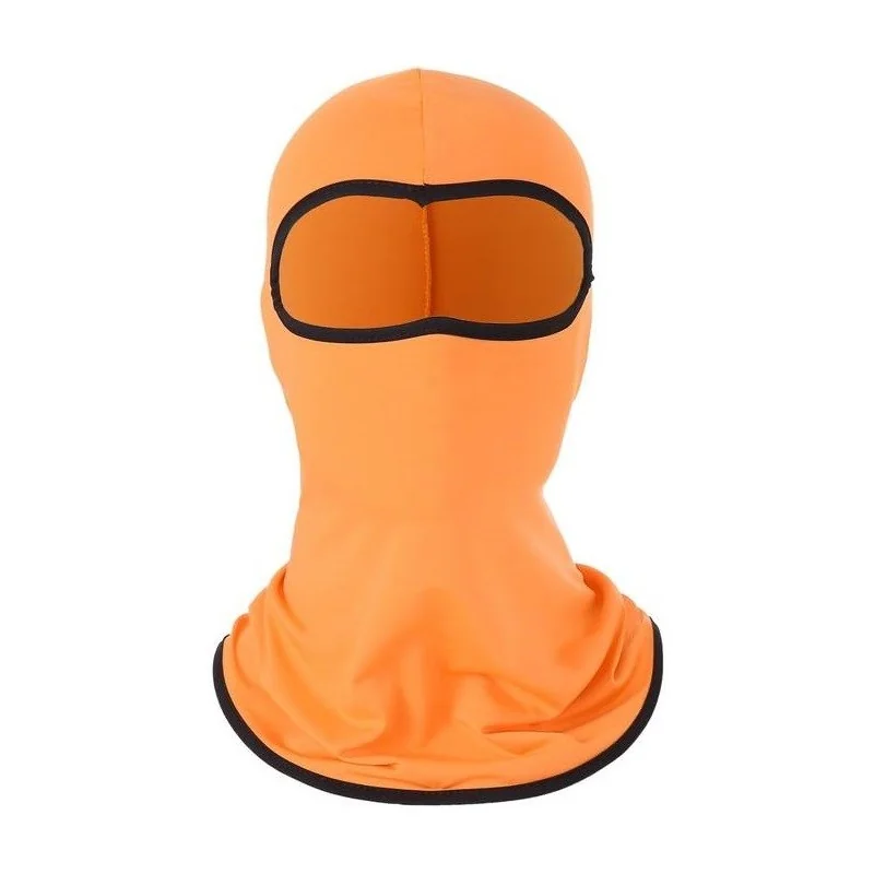 CAGOULE MULTIFONCTION POLYESTER 1 TROU ORANGE