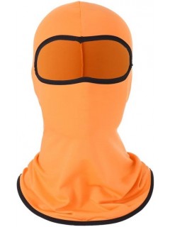 CAGOULE MULTIFONCTION POLYESTER 1 TROU ORANGE