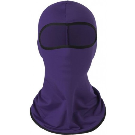 CAGOULE MULTIFONCTION POLYESTER 1 TROU VIOLET