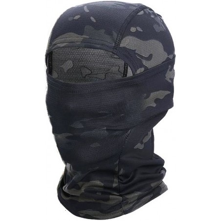 CAGOULE MUSION 1 TROU POLYESTER BLACK CAMO