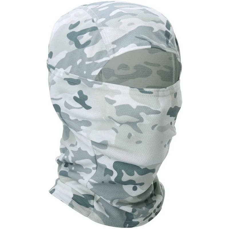 CAGOULE MUSION 1 TROU POLYESTER SNOW MOUNTAIN CAMO