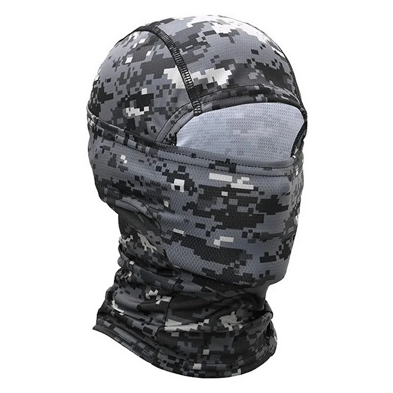 CAGOULE MUSION 1 TROU POLYESTER BLACK DIGITAL CAMO