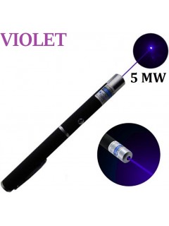 STYLO POINTEUR LASER 5MW VIOLET