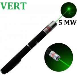 STYLO POINTEUR LASER 5MW VERT