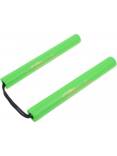 NUNCHAKU D'ENTRAINEMENT DRAGON MOUSSE EVA ET CORDE VERT