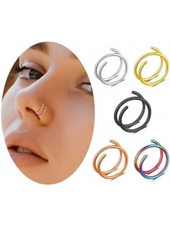 PIERCING SPIRALE DOUBLE-ANNEAU 8mm