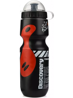 GOURDE SPORT DISCOVERY TREK PLASTIQUE NOIR (650ml)