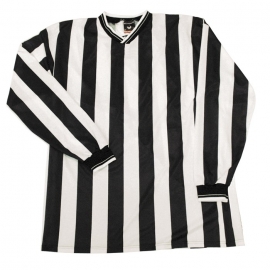 JERSEY ARBITRE UHLSPORT CLASSIC STRIPE NOIR/BLANC