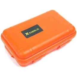 BOÎTE DE SURVIE ÉTANCHE, ANTICHOC ET ANTI-PRESSION 101 INC ORANGE (13,5x8x4cm)