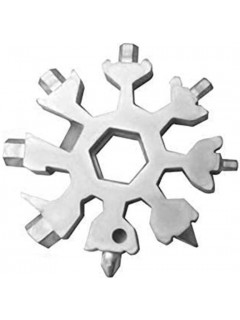 OUTIL MULTIFONCTION 18-EN-1 SNOWFLAKE ARGENT