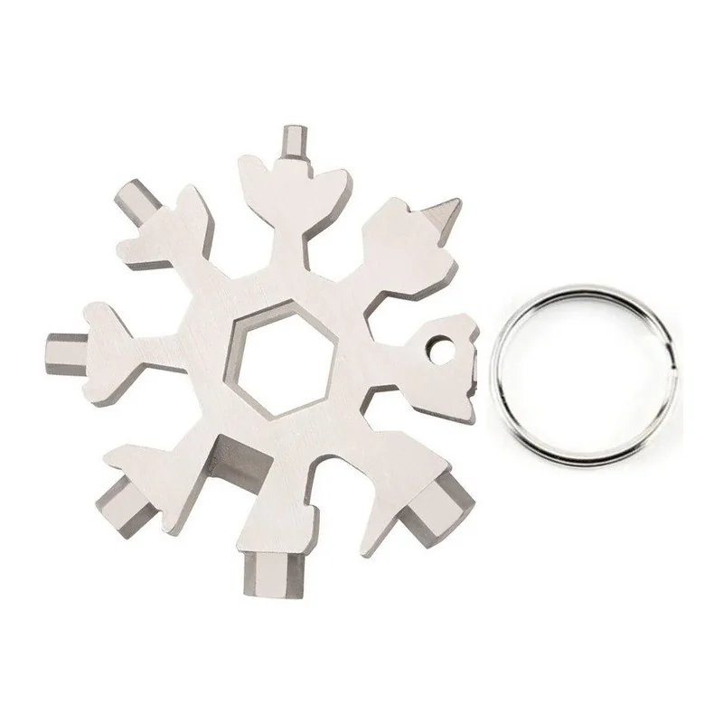 OUTIL MULTIFONCTION 18-EN-1 SNOWFLAKE ARGENT