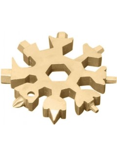 OUTIL MULTIFONCTION 18-EN-1 SNOWFLAKE OR