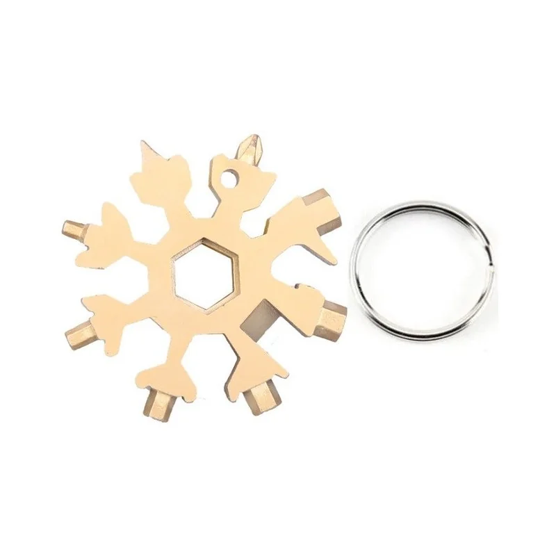 OUTIL MULTIFONCTION 18-EN-1 SNOWFLAKE OR