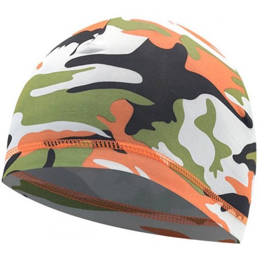 BONNET FIN EXTENSIBLE POLYESTER CAMOUFLAGE ORANGE