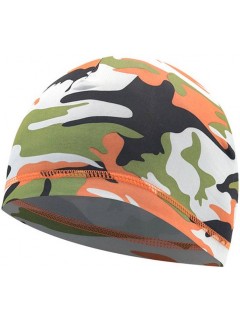 BONNET FIN EXTENSIBLE POLYESTER CAMOUFLAGE ORANGE