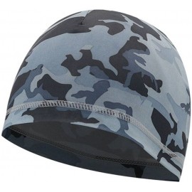 BONNET FIN EXTENSIBLE POLYESTER CAMOUFLAGE GRIS