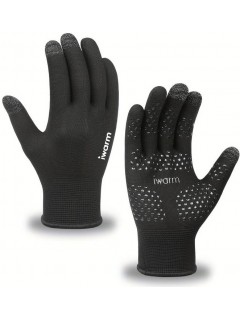 GANTS TECHNIQUES ANTI-UV UPF50+ IWARM NOIR