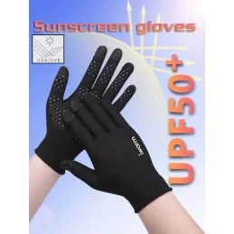 GANTS TECHNIQUES ANTI-UV UPF50+ IWARM NOIR