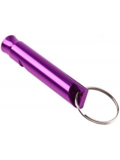 SIFFLET PORTE-CLÉS EN ALU VIOLET