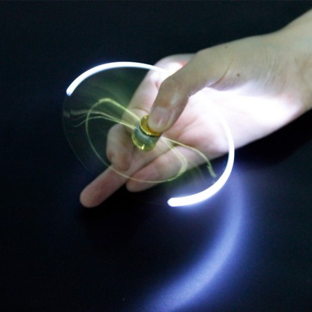 STYLO HAND SPINNER LED MULTIFONCTION OR BRILLANT