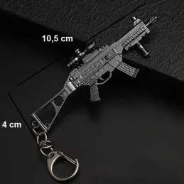 PORTE-CLÉS CROSS FIRE FUSIL D'ASSAUT HK NOIR